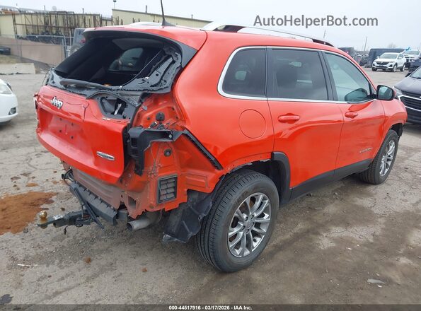 1C4PJMMX5MD163297 2021 JEEP CHEROKEE Orange Rear right