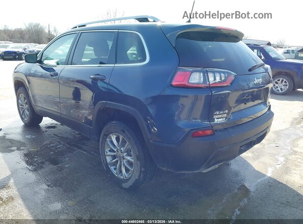 1C4PJMMX6MD238959 2021 JEEP CHEROKEE Blue უკანა მარცხენა