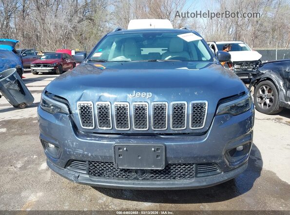 1C4PJMMX6MD238959 2021 JEEP CHEROKEE Blue ხელსაწყოთა პანელის ხედი
