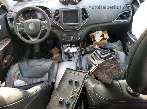 1C4PJMMX9MD240737 2021 JEEP CHEROKEE Burgundy Вид панелі приладів