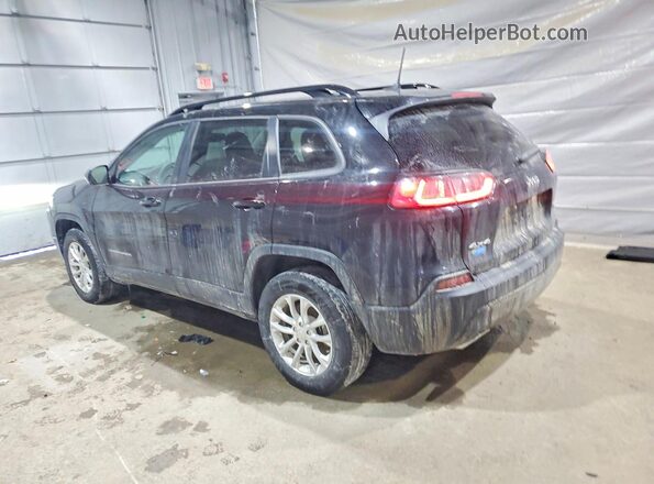 1C4PJMMXXND544192 2022 JEEP CHEROKEE Black Tył lewy