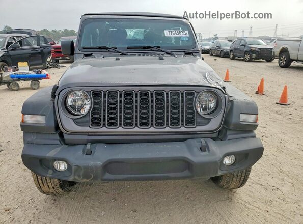 1C4PJXAN6SW562645 2025 JEEP WRANGLER Gray Դիմացի տեսք