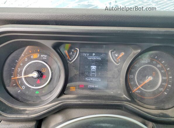 1C4PJXAN6SW562645 2025 JEEP WRANGLER Gray Սարքավորումների վահանակի տեսք