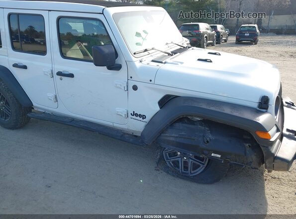 1C4PJXDG2RW314383 2024 JEEP WRANGLER White Widok z przodu
