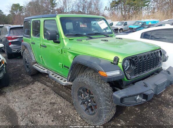 1C4PJXDG7SW567088 2025 JEEP WRANGLER Beige Front view