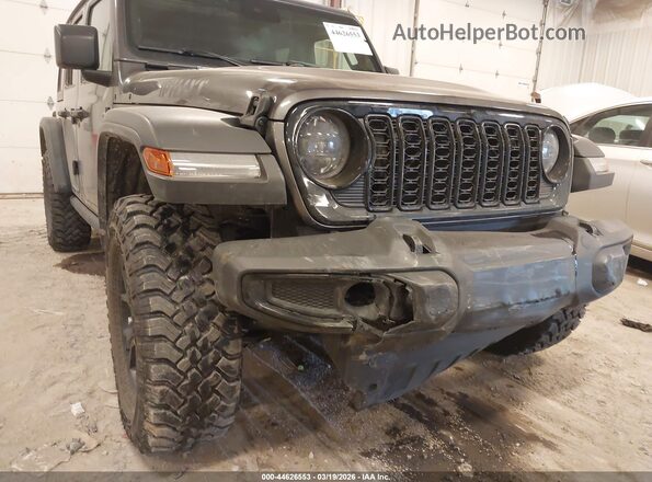 1C4PJXDG8SW559615 2025 JEEP WRANGLER Gray Vista frontal