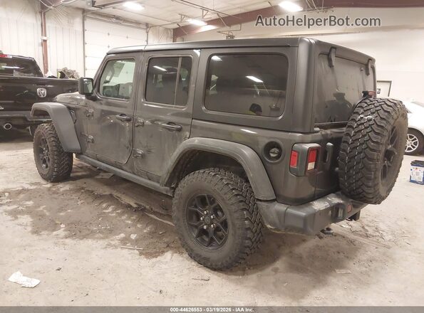 1C4PJXDG8SW559615 2025 JEEP WRANGLER Gray Trasero izquierdo