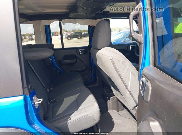 1C4PJXDN0SW608904 2025 JEEP WRANGLER Blue VIN კოდის სტიკერის ხედი