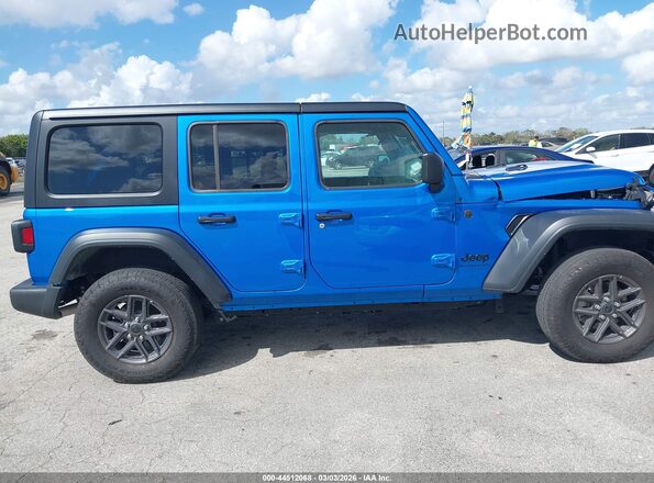 1C4PJXDN0SW608904 2025 JEEP WRANGLER Blue ხელსაწყოთა პანელის ხედი