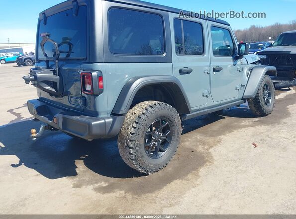 1C4PJXDN3SW657756 2025 JEEP WRANGLER Gray Tył prawy
