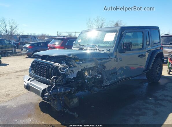 1C4PJXDN3SW657756 2025 JEEP WRANGLER Gray Przód lewy