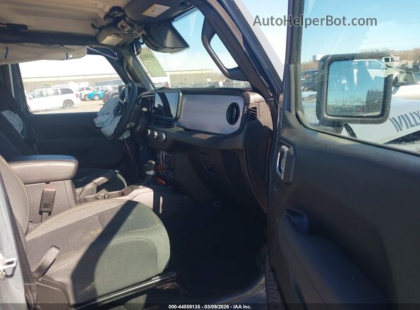 1C4PJXDN3SW657756 2025 JEEP WRANGLER Gray Widok wnętrza z przodu