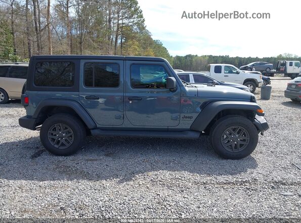 1C4PJXDN6TW153672 2026 JEEP WRANGLER Серый Вид задней части салона
