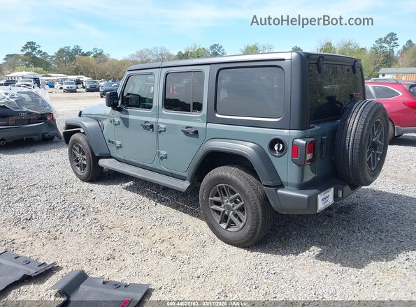 1C4PJXDN6TW153672 2026 JEEP WRANGLER Серый Задняя левая четверть