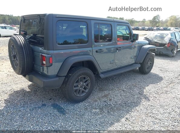 1C4PJXDN6TW153672 2026 JEEP WRANGLER Серый Задняя правая четверть