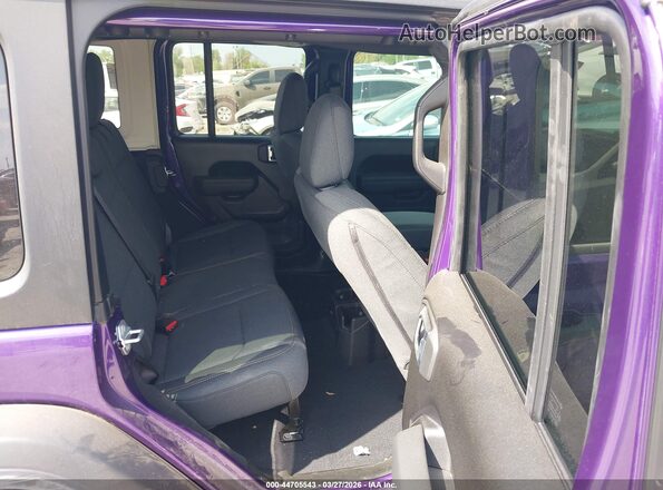 1C4PJXDN8TW220966 2026 JEEP WRANGLER Purple Vista de la etiqueta del VIN