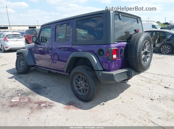 1C4PJXDN8TW220966 2026 JEEP WRANGLER Purple Trasero izquierdo