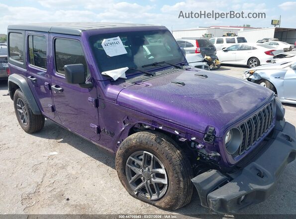 1C4PJXDN8TW220966 2026 JEEP WRANGLER Purple Vista frontal