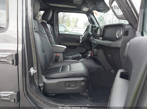 1C4PJXEN1SW634426 2025 JEEP WRANGLER Gray Вид салону спереду