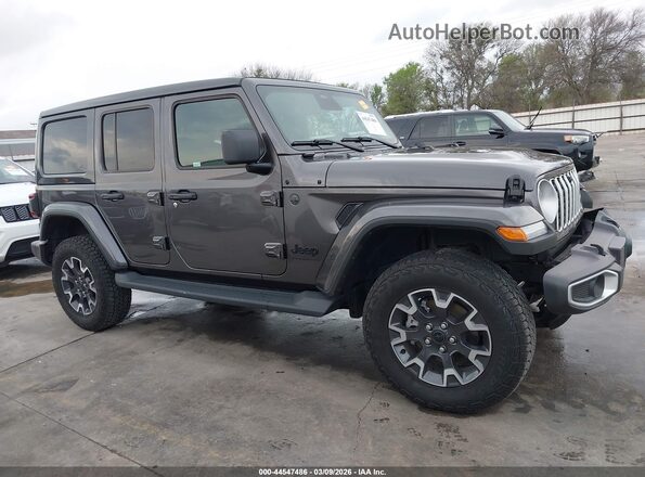 1C4PJXEN1SW634426 2025 JEEP WRANGLER Gray Вид задньої частини салону