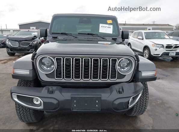 1C4PJXEN1SW634426 2025 JEEP WRANGLER Gray Вид щитка приладів