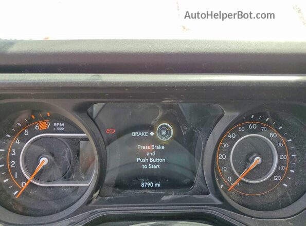 1C4PJXEN3TW179998 2026 JEEP WRANGLER Red Widok zestawu wskaźników