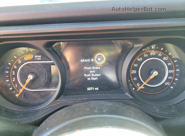 1C4PJXENXTW185751 2026 JEEP WRANGLER Black Instrument cluster view