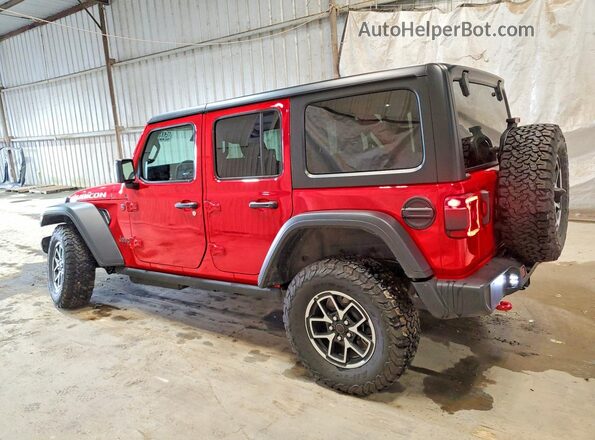 1C4PJXFN8TW195046 2026 JEEP WRANGLER Красный Задняя левая четверть