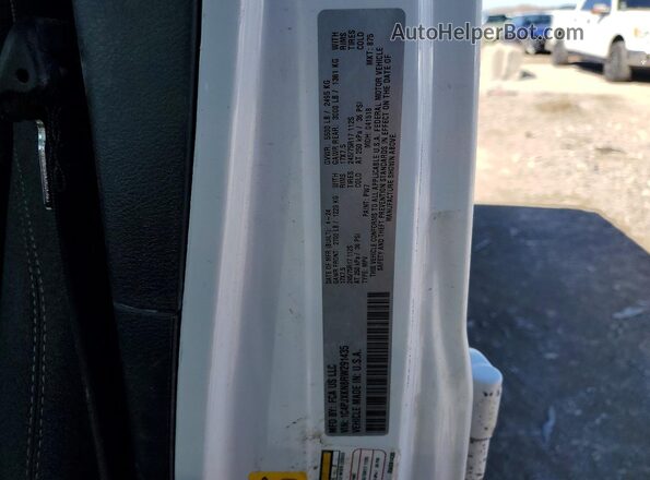 1C4PJXKN8RW291435 2024 JEEP WRANGLER White VIN კოდის სტიკერის ხედი