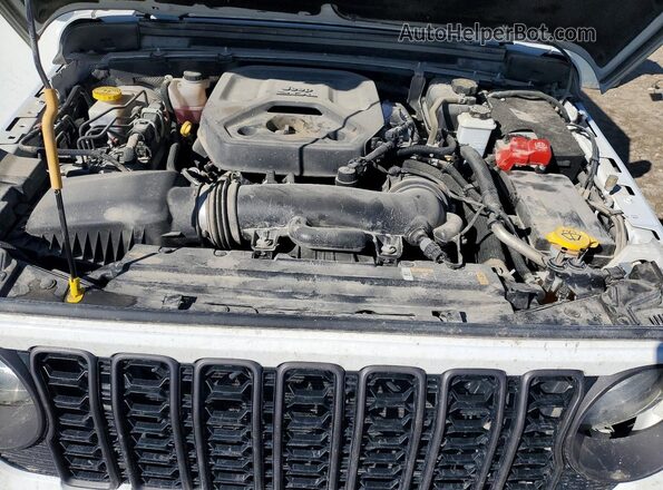 1C4PJXKN8RW291435 2024 JEEP WRANGLER White ძრავის განყოფილების ხედი