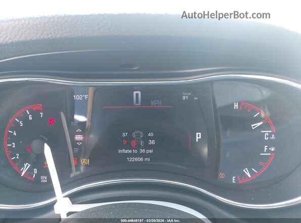 1C4RDHDG3HC752643 2017 DODGE DURANGO Black Vista de los asientos traseros