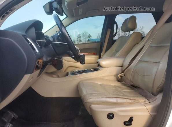 1C4RDHDG4GC441835 2016 DODGE DURANGO White Widok wnętrza z przodu