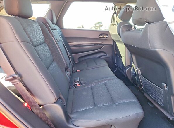 1C4RDHDG4SC558582 2025 DODGE DURANGO Red Вид задньої частини салону