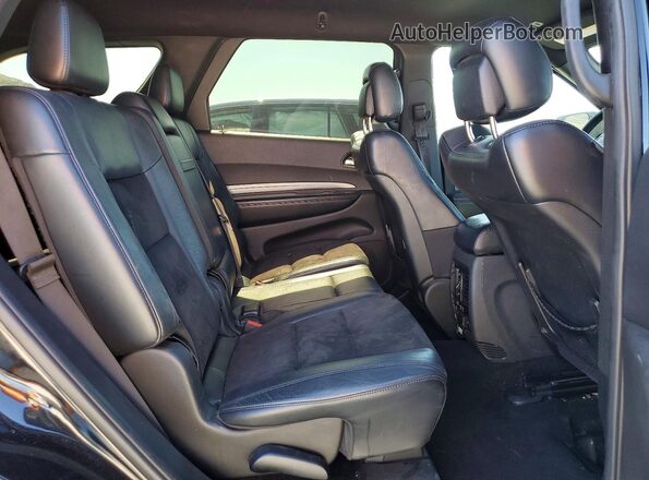 1C4RDHDG5KC803180 2019 DODGE DURANGO Black Вид задньої частини салону