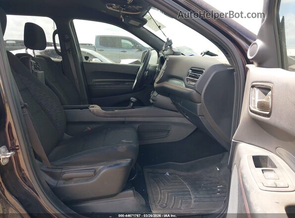 1C4RDHDGXSC508804 2025 DODGE DURANGO Темно-бордовый Вид салона спереди