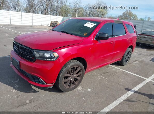 1C4RDJAG2JC329988 2018 DODGE DURANGO Красный Передняя левая четверть