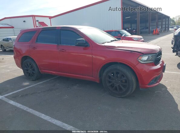 1C4RDJAG2JC329988 2018 DODGE DURANGO Красный Вид задней части салона