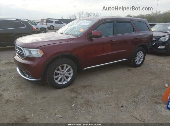 1C4RDJAG4KC723249 2019 DODGE DURANGO Maroon Przód lewy