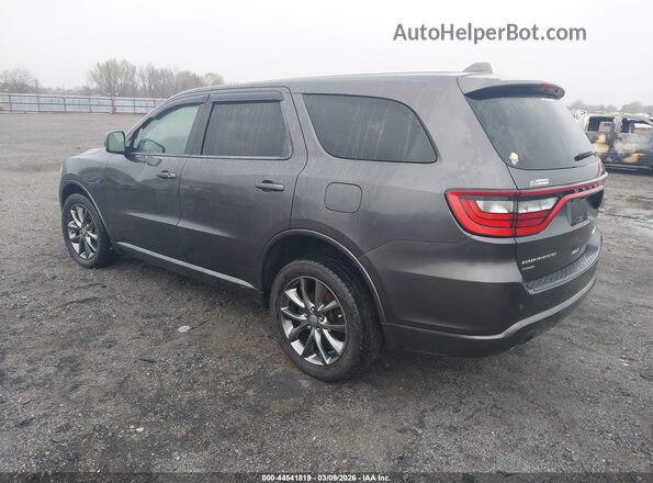 1C4RDJDG0GC397937 2016 DODGE DURANGO Gray Trasero izquierdo