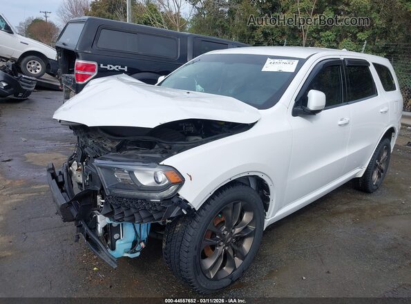 1C4RDJDG0LC103267 2020 DODGE DURANGO White Front left