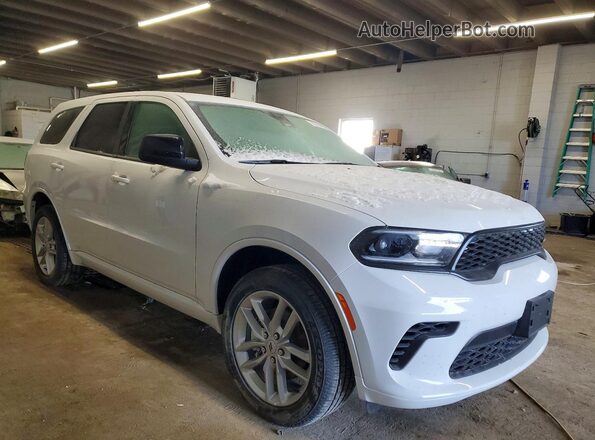1C4RDJDG0SC543388 2025 DODGE DURANGO White წინა მარჯვენა