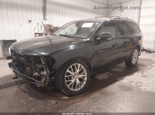 1C4RDJDG1GC424787 2016 DODGE DURANGO Black Przód lewy