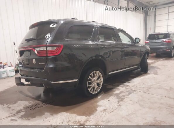 1C4RDJDG1GC424787 2016 DODGE DURANGO Black Tył prawy