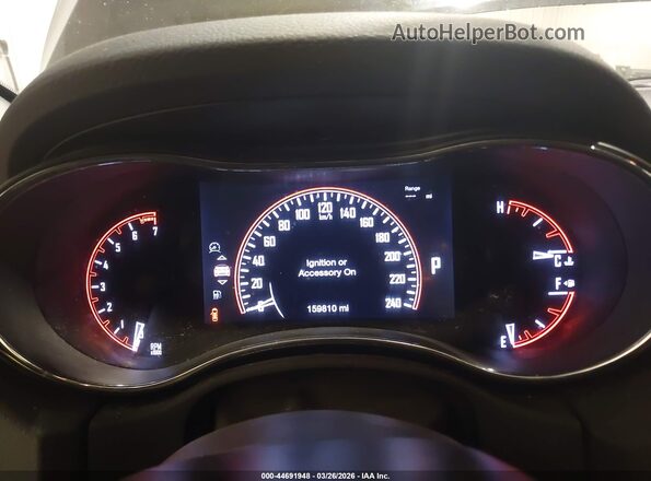 1C4RDJDG1GC424787 2016 DODGE DURANGO Black Widok tylnych siedzeń