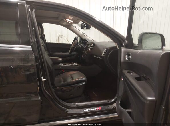 1C4RDJDG1GC424787 2016 DODGE DURANGO Black Widok wnętrza z przodu