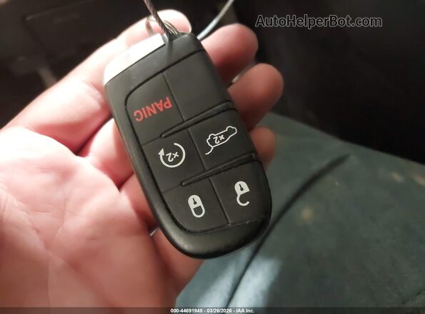 1C4RDJDG1GC424787 2016 DODGE DURANGO Black Widok deski rozdzielczej