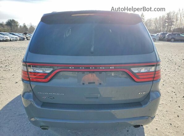 1C4RDJDG1MC750522 2021 DODGE DURANGO Gray უკანა ხედი