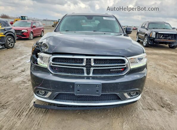 1C4RDJDG2GC424684 2016 DODGE DURANGO Black Вид спереду