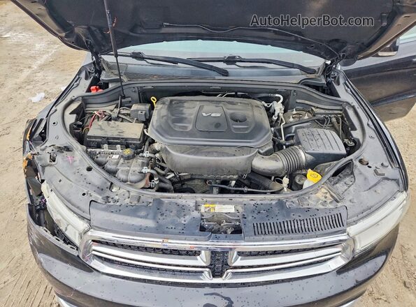 1C4RDJDG2GC424684 2016 DODGE DURANGO Black Вид підкапотного простору