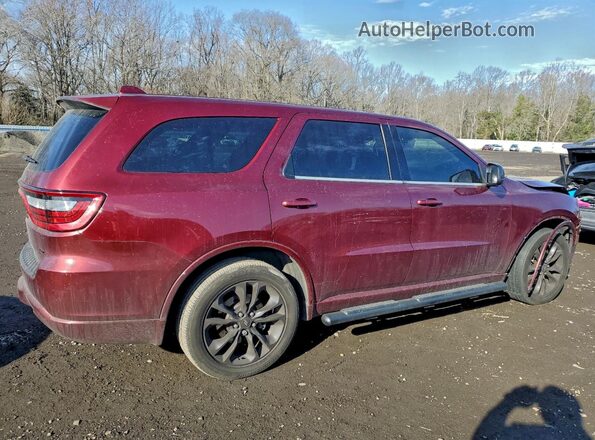 1C4RDJDG2MC718324 2021 DODGE DURANGO Бордовый 